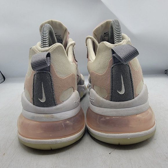 Nike Air Max 270 React Womens 7.5 Plum Chalk White Pink Women Shoes CI3899-500 - Picture 6 of 13